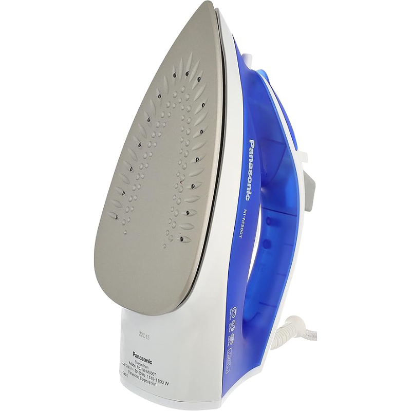 Panasonic Steam Iron, 1800 Watt, Blue - NI-M300T