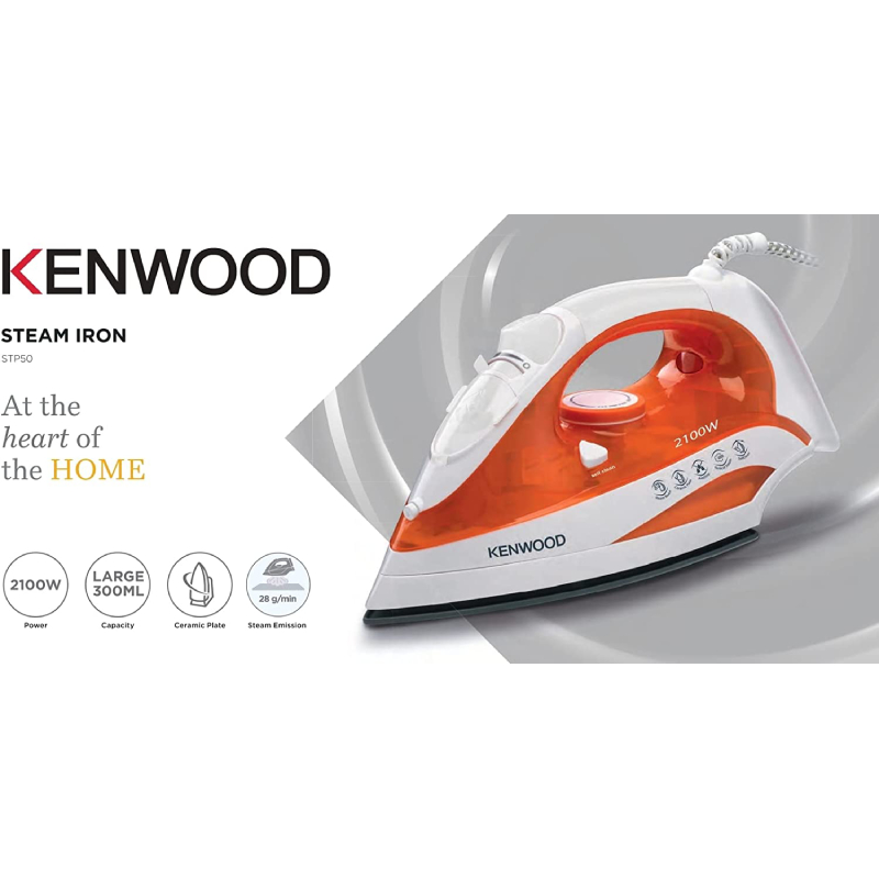 Kenwood Steam Iron 2100 Watt - STP50